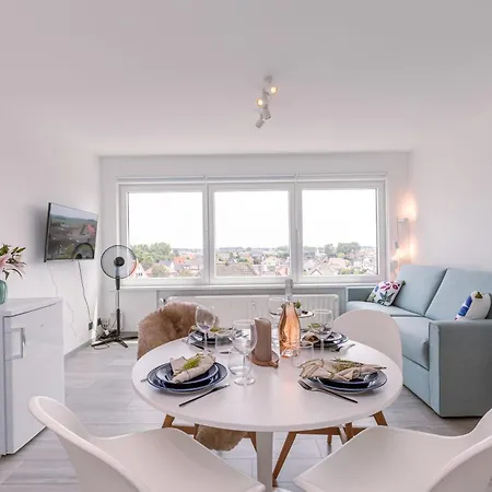 Moderne Lichtrijke Studio Vlakbij Strand En Casino Middelkerke Extérieur photo
