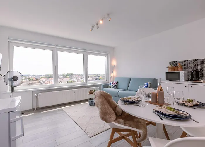 Moderne Lichtrijke Studio Vlakbij Strand En Casino Middelkerke